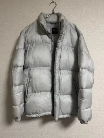 ZARA 다운 자켓 실버 dnwr.