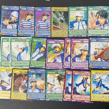 테니스의 왕자님 테니프리 TCG 트레이딩 카드 에치젠 료마 세트