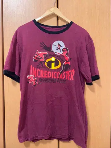 Disney Parks INCREIDICOASTER 티셔츠 M