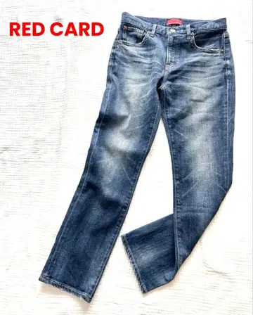 RED CARD liberty 스트레이트 스트레치 데님 25425 W25