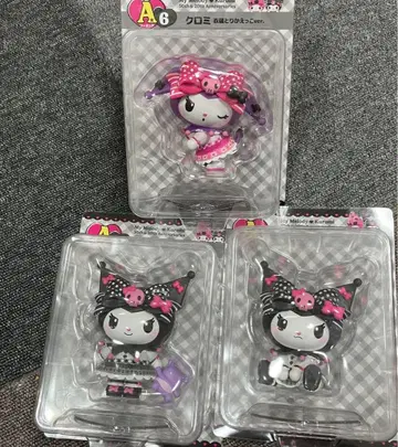 산리오 happy 복권 마이멜로디 쿠로미 피규어 A1 A3 A5 미개봉