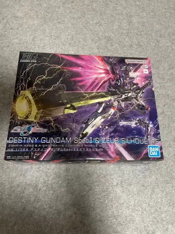 최저가 HG 1/144 데스티니 건담 SpecII & 제우스 실루엣