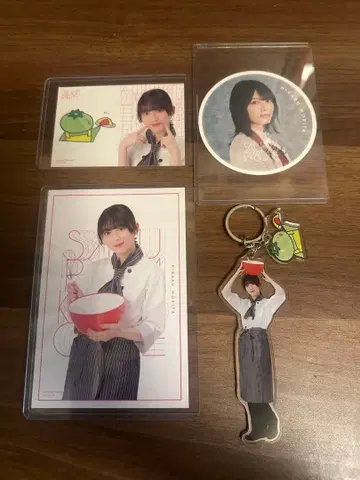 사쿠라자카46 모리타 히카루 카페 cafe 굿즈 묶음 판매!