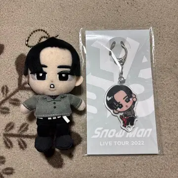 메구로 렌 스노 아크링 키링 세트