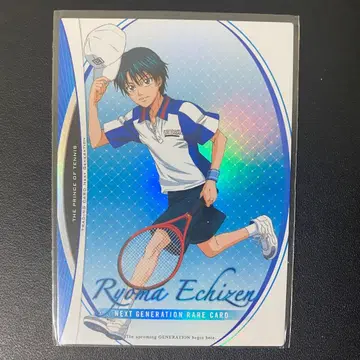 테니스의 왕자님 테니프리 카드 트레이딩 카드 에치젠 료마 레어 1