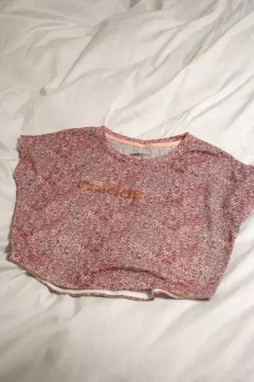 adidas neo 크롭 T셔츠 핑크 계열