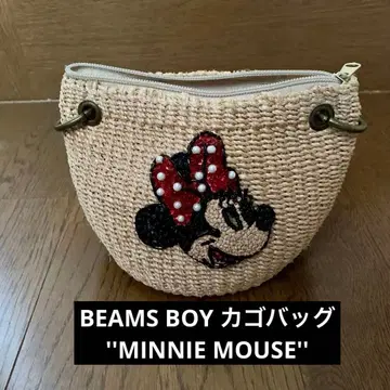 BEAMS BOY 빔즈 보이 카고백 별주 미니 마우스