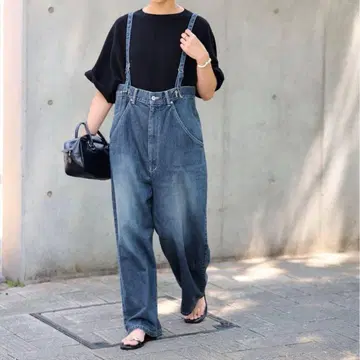 FRAMEWORK JOHNBULL/존불 데님 엔지니어 오버 팬츠