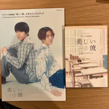 아름다운 그이 공식 비주얼 북 시나리오 북 야기 유세이 하기와라 리쿠