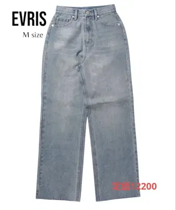 EVRIS 라이트 블루 스트레이트 데님 M 사이즈