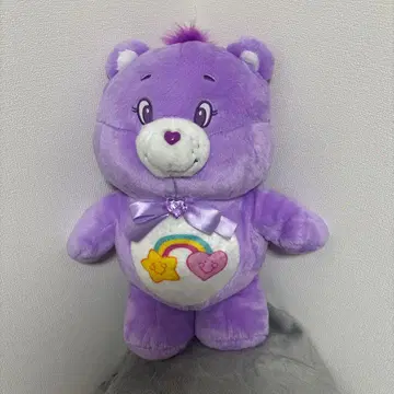 케어베어 봉제 인형 보라색