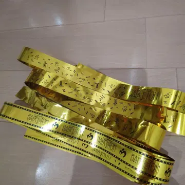 미세스 바벨탑 골드 컬러 테이프 2종류 3개