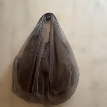 HELOYSE 그레이 메쉬 x 카키 토트 백