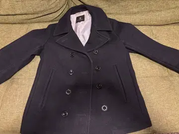 BEAUTY & YOUTH 네이비 피 코트 S 사이즈