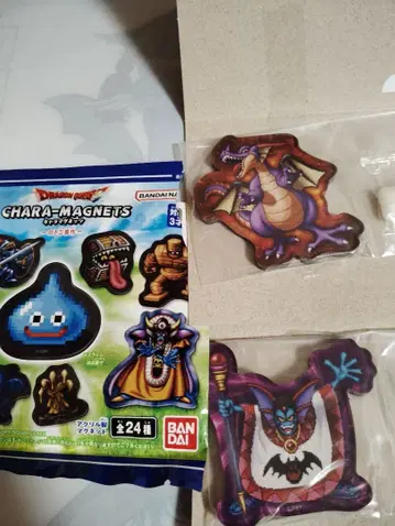 드래곤 퀘스트 캐릭터 마그네츠 2점