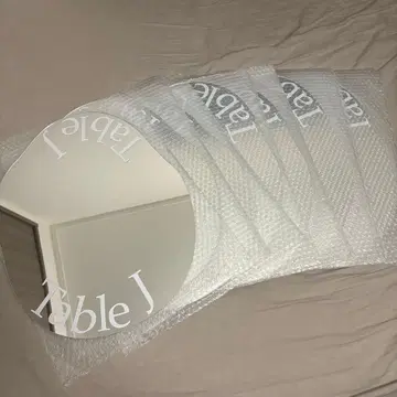 테이블 거울 38 x 50cm 테이블 넘버 포함 10개 세트
