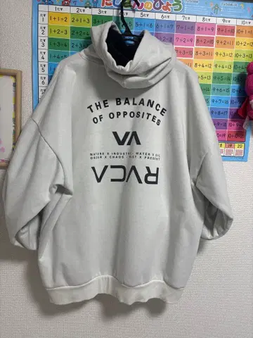 RVCA 후드티 방풍 발수 가공이 적용된 풀오버 후디