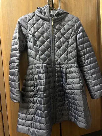 다운 코트 네이비