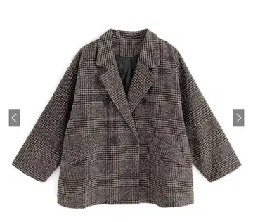 GRL 글렌체크 트위드 자켓 at2131
