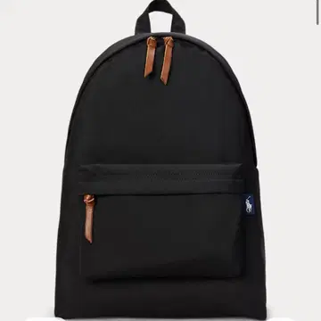 폴로 POLO 랄프 로렌 백팩 레더 트리밍 백팩 블랙