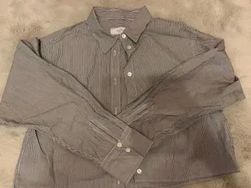 슬로브 이에나 크롭 레귤러 셔츠