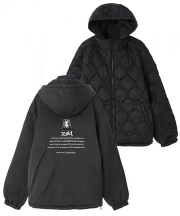 x-girl 리버서블 자켓 블랙 S