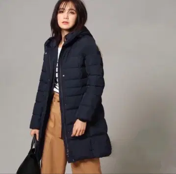 미사용 INDIVI 다운 코트 S