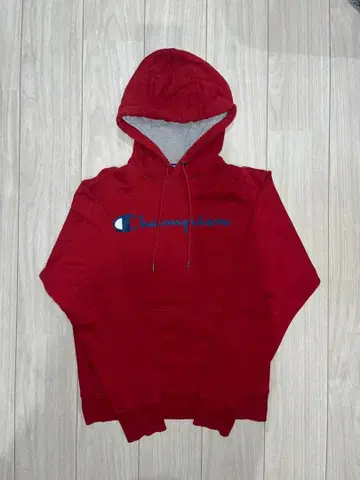 챔피언 레드 후드티 L 사이즈