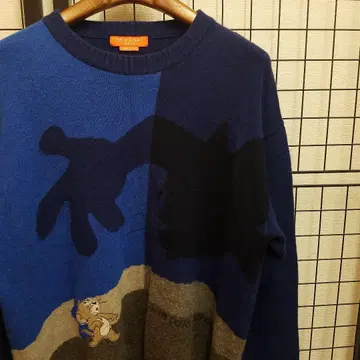 00년대 이탈리아제 ICEBERG 톰과 제리 스웨터