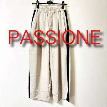 여성용 라인 팬츠 PASSIONE 파시오네 사이드 라인 배럴