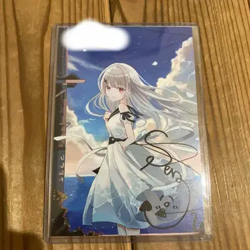 소라즈미 세나 친필 사인 엽서