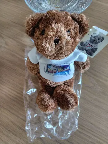 NEW YORK 우체국 곰돌이 봉제 인형 프로필을 읽어주세요