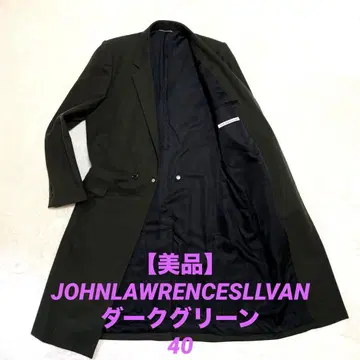 [ 새상품급 ] 존 로렌스 설리번 체스터 코트 다크 그린 40
