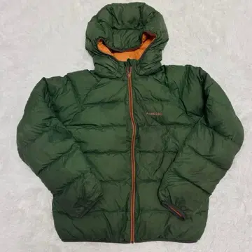 montbell 몽벨 다운 자켓 후드 부착 탈부착 가능 그린