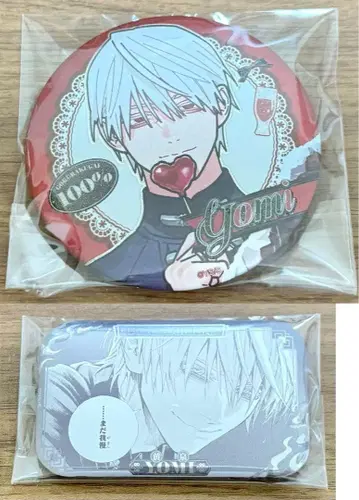 극락 거리 황천 중국 한정판 캔뱃지 2개