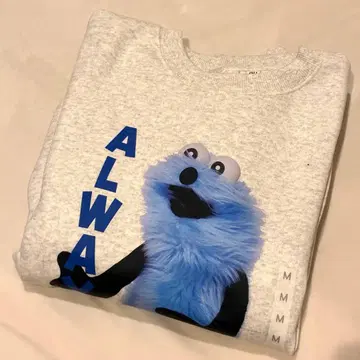 퍼펫 스 맨투맨 그레이 GU