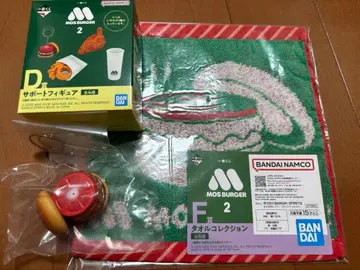 [ 미개봉 새상품 ] 모스버거 제일복권 D 서포트 피규어 메모 스탠드