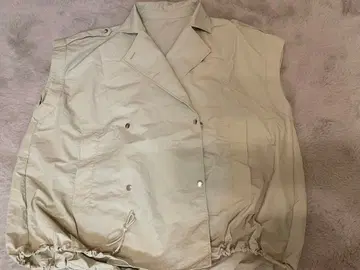 민소매 트렌치풍 코트