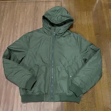 새상품급 H&M MA-1 블루종 카키