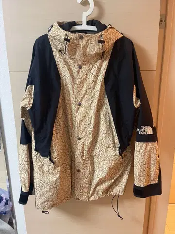 THE NORTH FACE 팝콘 패턴 마운틴 후드티