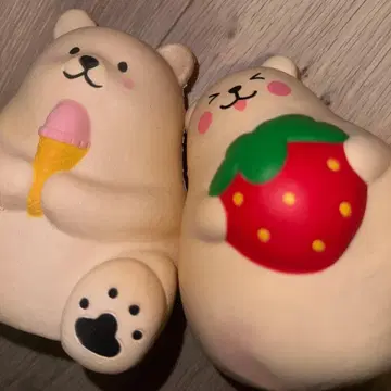 곰 캐릭터 봉제 인형