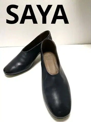 SAYA 사야 볼로네제 제법 신발 천연 가죽 슬립온