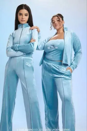 forever21 헬로키티 콜라보 벨로아 셋업 상의만