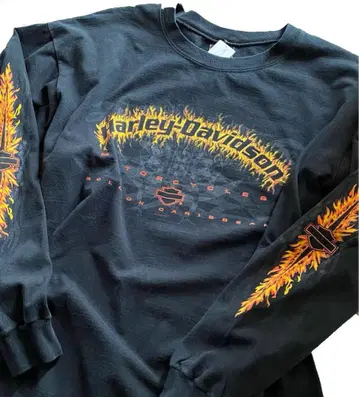 [ 초레어 ] Harley-Davidson 할리데이비슨 롱T 긴팔 L