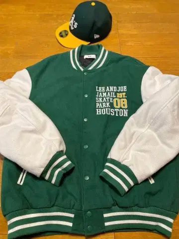 newera 캡 바시티 자켓 세트