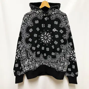 미사용 새상품 Subciety 서브사이티 후드티 블랙 L