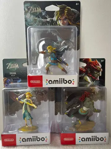 [ 미개봉 새상품 ] 젤다의 전설 amiibo 피규어 세트
