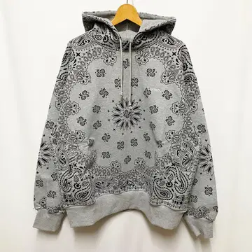 미사용 새상품 Subciety 서브사이티 후드티 그레이 XL