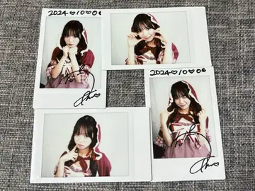 아사하라 린 LARME 폴라로이드 사인 포함