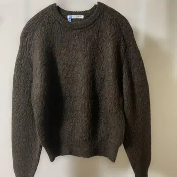 유나이티드 애로우즈 뷰티&유스 모헤어 샤기 니트 브라운